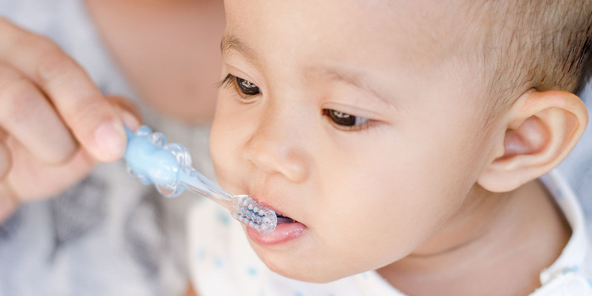 Baby shop dental care